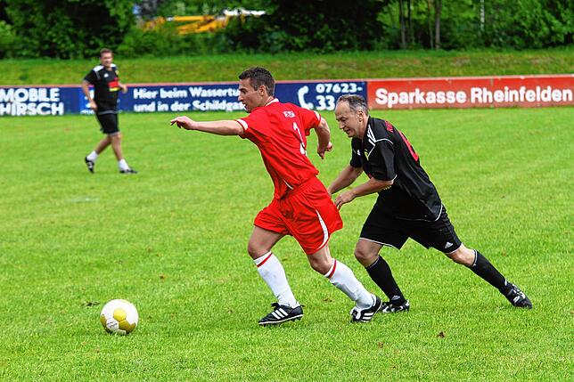 Bild 3: Erinnerungen an das Spiel der Legenden im Sommer 2013 auf der Richterwiese