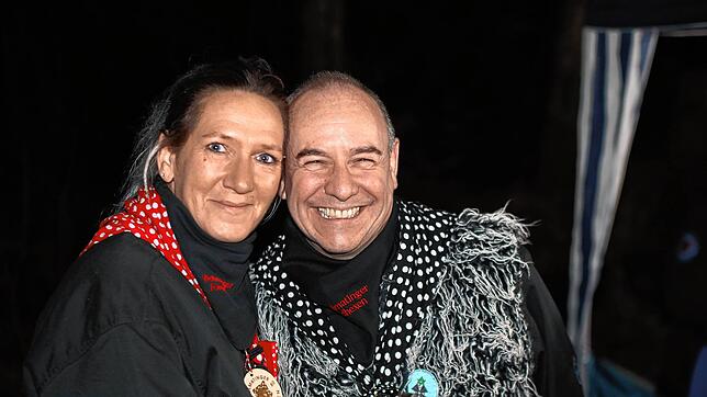 Bild 9: Konstanzer Fasnacht: Bilder vom Fackelumzug durch den Uniwald