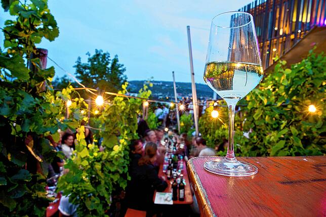 Weinfeste am Bodensee bieten eine ideale Ergänzung zu Weinwanderungen.