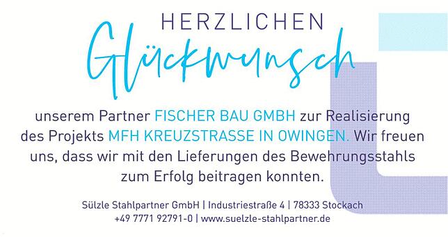 Bild 9: Neubau Mehrfamilienhäuser in Owingen - Kreuzstraße : Zwei Maisonette-Wohnungen sind noch zu haben
