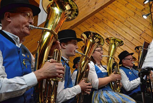 Einen satten Zuschuss für sein Jubiläum hat auch der Musikverein Ittendorf erhalten.