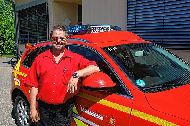 Dieter Müller ist Kommandant der Pfullendorfer Feuerwehr. Ab 1. Januar ist das nicht mehr sein Ehrenamt, sondern sein Beruf.