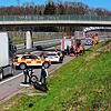 Ein Biker ist mit seiner Harley am 3. April auf der B31-neu ins Heck eines Lastwagens geprallt und dabei gestorben.