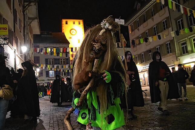 Bild 12: So schaurig-schön war der Nachtumzug in Waldshut