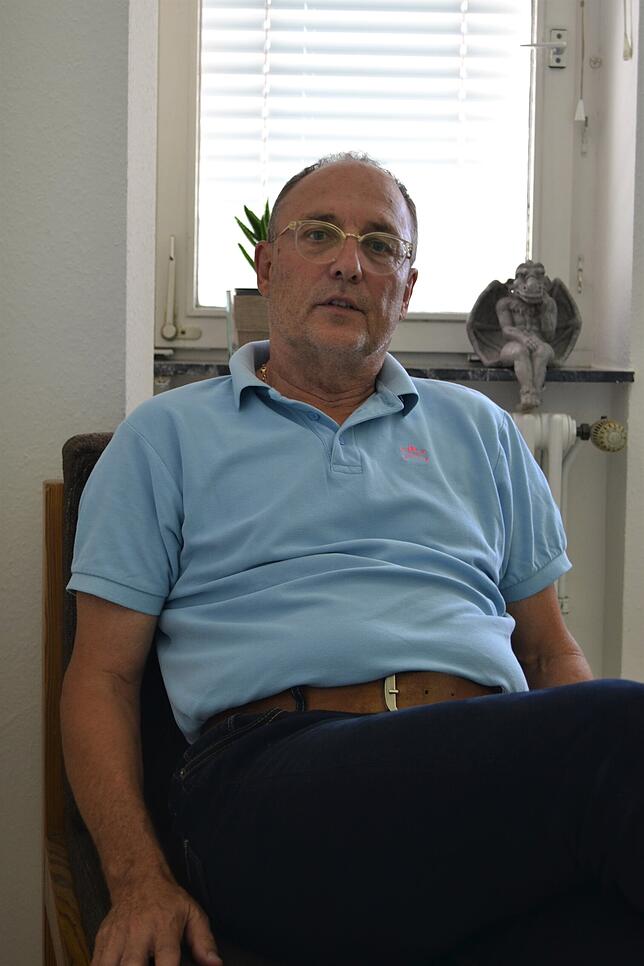 Diplom-Sozialpädagoge Dieter Puhl von der Suchtberatung des AGJ-Fachverbandes für Pravention und Rehabilitation in der Erzdiözese ...