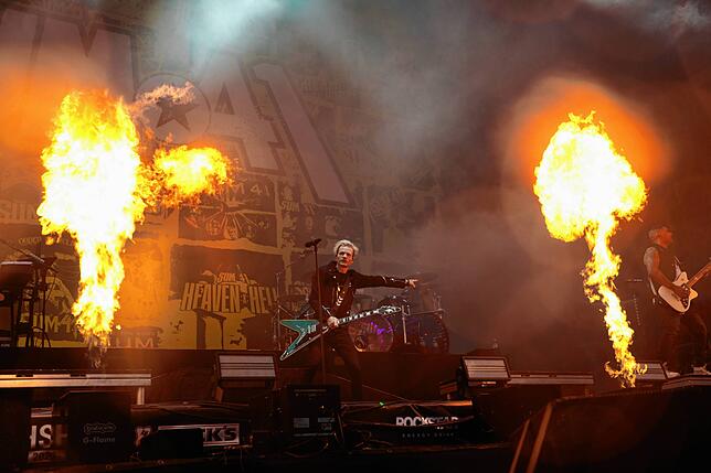 Bild 14: Alle Bilder vom Auftritt von Sum 41 beim Southside 2024