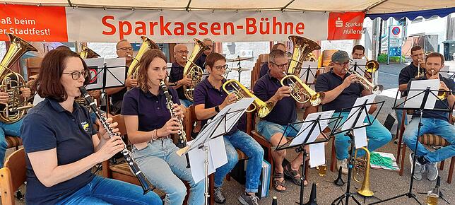 Bild 3: Impressionen vom Stadtfest in Meßkirch am Samstag, 12. Juli 2025, mit Stadtlauf des TV