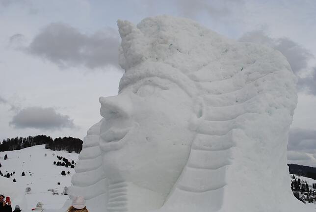 Bild 13: Schneeskulpturen-Festival in Bernau: Schauen Sie zu, wie aus Schnee Kunst wird