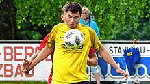 Krise beendet: Kevin Grunert – hier ein Archivfoto – leitete mit seinem Treffer den 2:0-Heimsieg des SV Eichsel gegen den FC Wallbach ein.