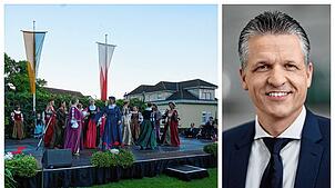 Thorsten Frei, Chef des Bundeskanzleramts und gebürtig aus Bad Säckingen, hält die Festrede am Heimatabend des Schwyzertags.