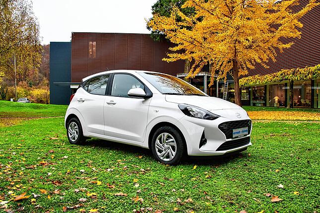 Dieser neue Hyundai ist der Hauptpreis beim diesjährigen Weihnachtsgewinnspiel.