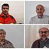 Werben fürs Impfen: Julio Muñoz Gerteis (Feuerwehr Laufenburg), Dietmar Zäpernick (Bürgermeister von Rickenbach), Josef Klein (Verband ...