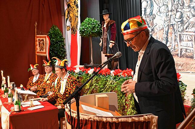 Dieter Salomon ist der Gastredner in der Dreikönigsitzung.