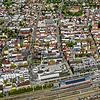 Die Singener Innenstadt von oben. Die Stadt will nach der Sanierung der östlichen Innenstadt bald die westliche Innenstadt erneuern.