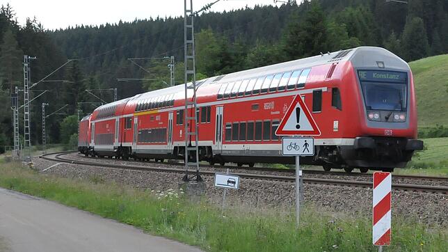 Bild : Vegetationsmanagement: Wie die Deutsche Bahn verhindern will, dass umgefallene Bäume den Zugverkehr lahmlegen