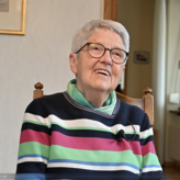 Isolde Muffler berichtete von ihrem Bruder, der damals an der Ostfront gekämpft hat.