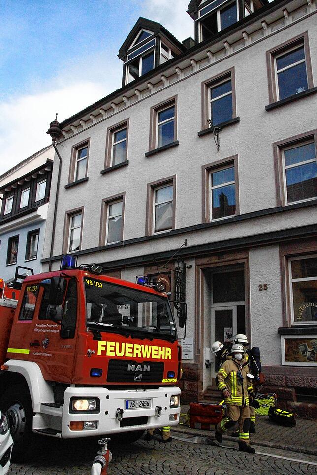 Bild 17: Alle Bilder zum Brand in der Villinger Gerberstraße