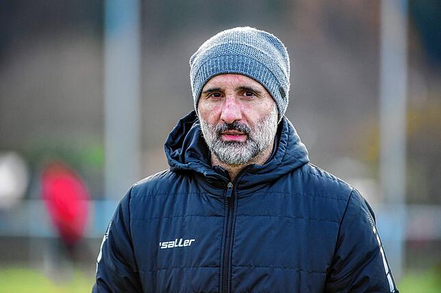 Optimistisch: Trainer Erkan Kanli: „Wir haben drei Spieler an die Zweite abgegeben und in Dardan Fetai und Bruno Golic zwei ...