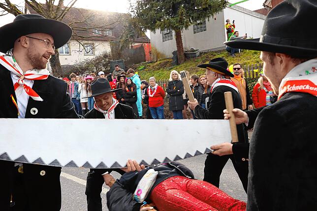 Bild 21: Rickenbach: Die schönsten Bilder vom farbenfrohen Narrenumzug 2025