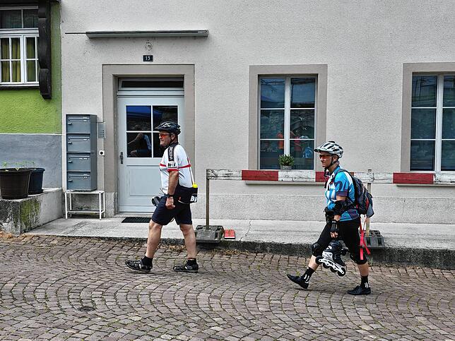 Bild 6: Bilder von 20. Slow-up am Hochrhein