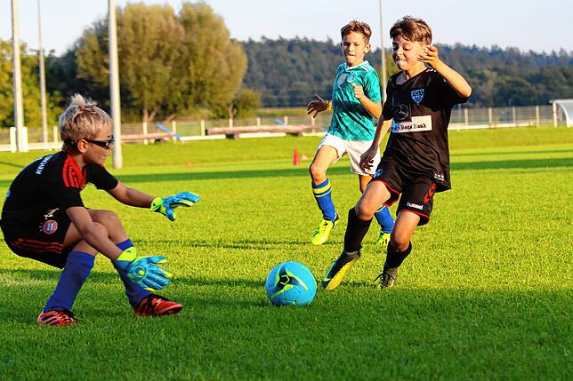 Bild 11: Auch die Jugendfußballer starten in die Saison. Wir haben Bilder vom E-Jugendtraining des SV Allensbach!
