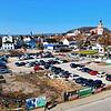 Blick auf den Schotterparkplatz am Tiengener Sulzerring. Hier soll das Klettgau-Carré gebaut werden. Wann ist nach wie vor unklar.