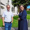 Kerstin Mock und Simon Pfluger von der CDU-Fraktion im Gemeinderat schauen in Markdorfs Zukunft bis ins Jahr 2035.