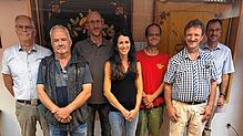 Der neue Ortschaftsrat Hogschür (von links): Thomas Siebold, Michael Arzner, Thomas Steiner, Tanja Bächle, Andreas Matt und Josef Matt ...