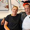Daher hat die Bildergasse ihren Namen: Kunst ist beim Essen mit dabei. Birgit und Wolfgang Schrenk suchen nun einen neuen Pächter.