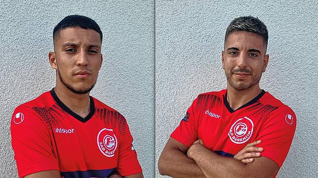 Neu beim FC Bad Dürrheim: Luis Armando Lopez (links) und Ramiro de Lillo.