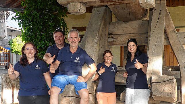 Das Torkelfest wird wieder top, glauben die Musikvereins-Vorsitzende Sarah Röck (von links), ihr Stellvertreter Rainer Gutemann, ...