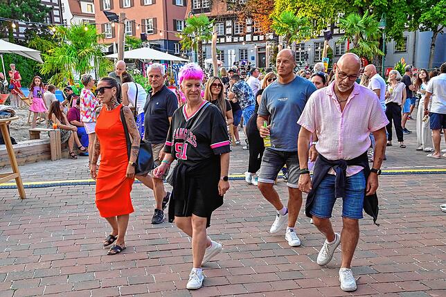Bild 18: Urlaubsstimmung auf dem Schwenninger Muslenplatz