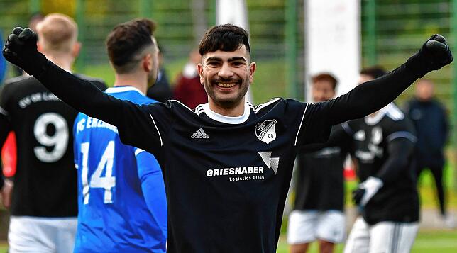 Sehnsucht nach dem zweiten Saisonsieg: Mahdy Ababneh bejubelt die 2:1-Pausenführung der U23 des SV 08 Laufenburg. Am Ende reichte es ...