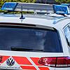 Einsatzfahrzeuge der Polizei Basel-Landschaft (Symbolbild). Eine Bombendrohung bei der SBB löste am Sonntag einen Großeinsatz aus.