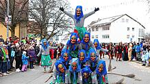 Am Sonntag fand der große Umzug der Schwarzwälder Narrenvereinigung statt.