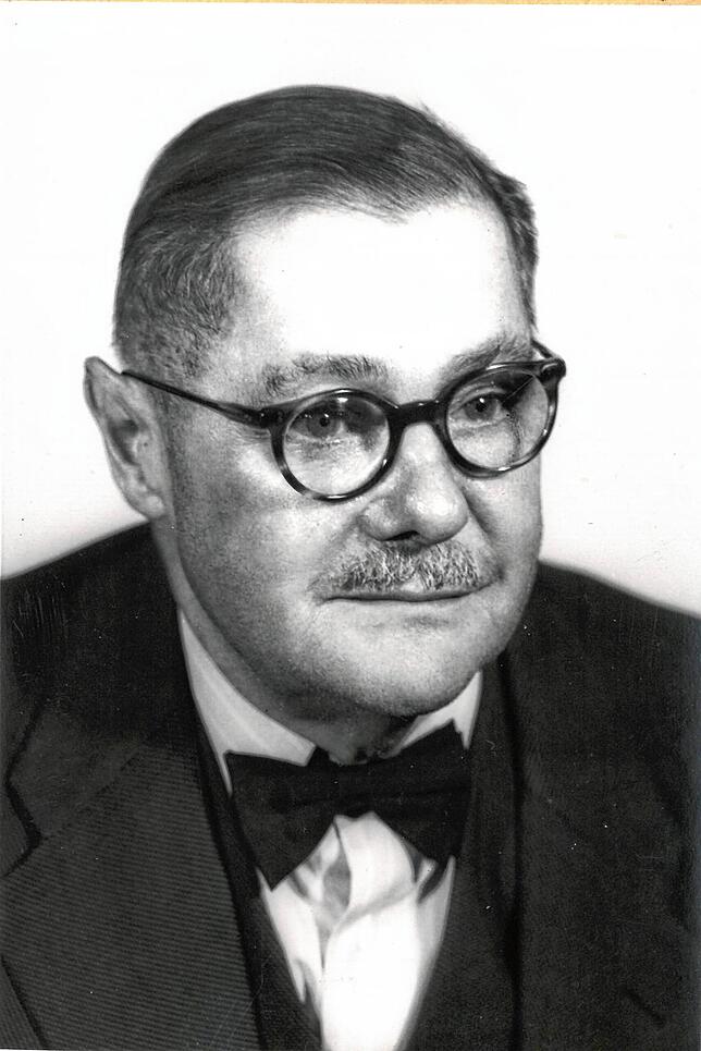 August Kratt im Jahr 1959.