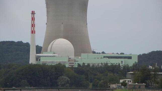 Ohne Dampf zeigt sich das Schweizer Atomkraftwerk Leibstadt gegenüber Waldshut. Die Anlage bleibt wegen Brennelementschäden länger ...
