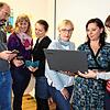 Carsten Hatger, Renate Hold, Veronika Kiefer, Sylvia Härdtle, Monika Carpenter und Angela Pittermann (von links) möchten interessierte ...
