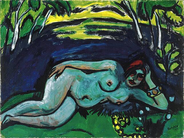 Max Pechstein, Früher Morgen, 1911.