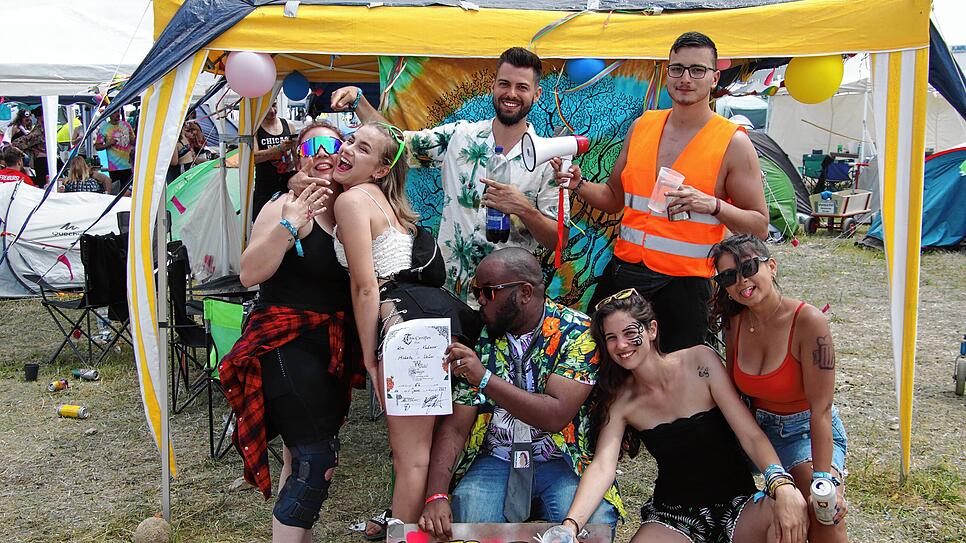 Bild : Southside-Festival: So wild geht es auf dem Campingplatz zu