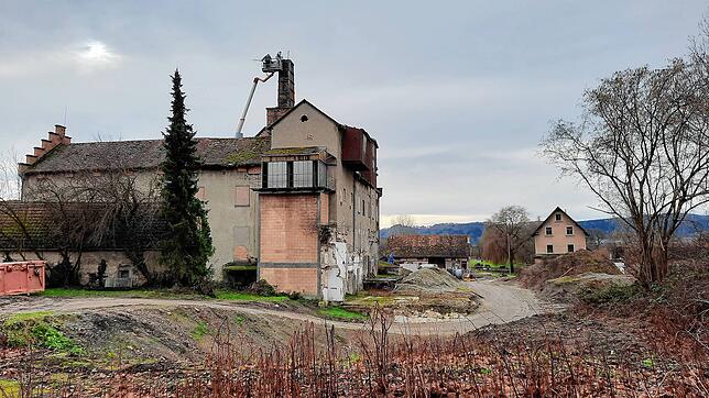 So sieht es hinter der ehemaligen Schlossbrauerei derzeit aus.