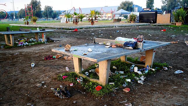 Nicht nur Müll ist mittlerweile ein Problem auf dem Areal Klein Venedig. In den letzten Wochen stiegen die Zahlen der Gewalttaten dort ...
