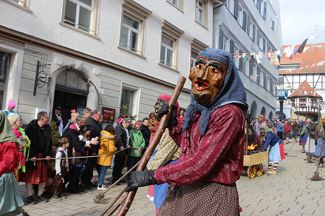 Die Pfullendorfer Hexen hatten natürlich ein Heimspiel.
