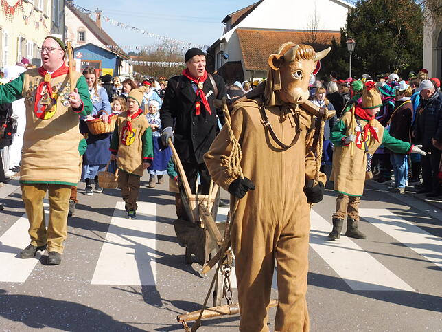 Bild 16: Närrisches Spektakel zum Fasnet-Sunntig-Umzug 2025