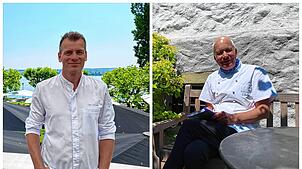 Dirk Hoberg (links) und Johannes Wuhrer sind mit ihren Restaurants in Konstanz und in Öhningen seit Jahren durchgehend im Guide Michelin ...