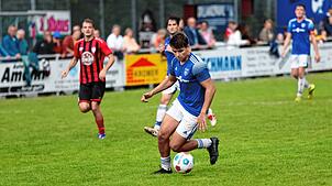 Starker Auftritt: David Scheu – hier ein Archivbild – traf doppelt beim 2:0 von Aufsteiger SG Stühlingen/Weizen gegen den FC Hauingen ...