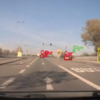Die Welt "aus Sicht" der in einem Testfahrzeug verbauten Sensoren: unter anderem mit Schildern (sign), Autos (car) und Fußgängern ...