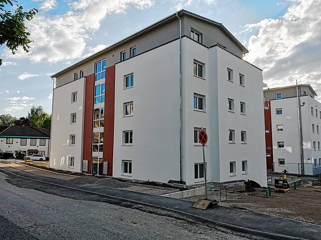 So sieht es aktuell beim Bau auf dem Galgenäcker 22 aus.