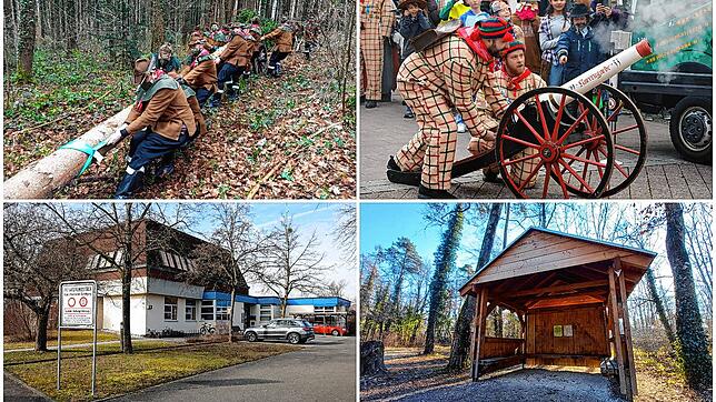 Narrenbaumfällen, Sturm aufs Rathaus, Feuerwehr und Jugendhütte im Altbohlwald &ndash; um sie drehten sich Artikel im Frühjahr 2022.