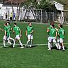 Die DJK Donaueschingen bejubelt den Treffer zum 1:0 durch Ahmet Colak.